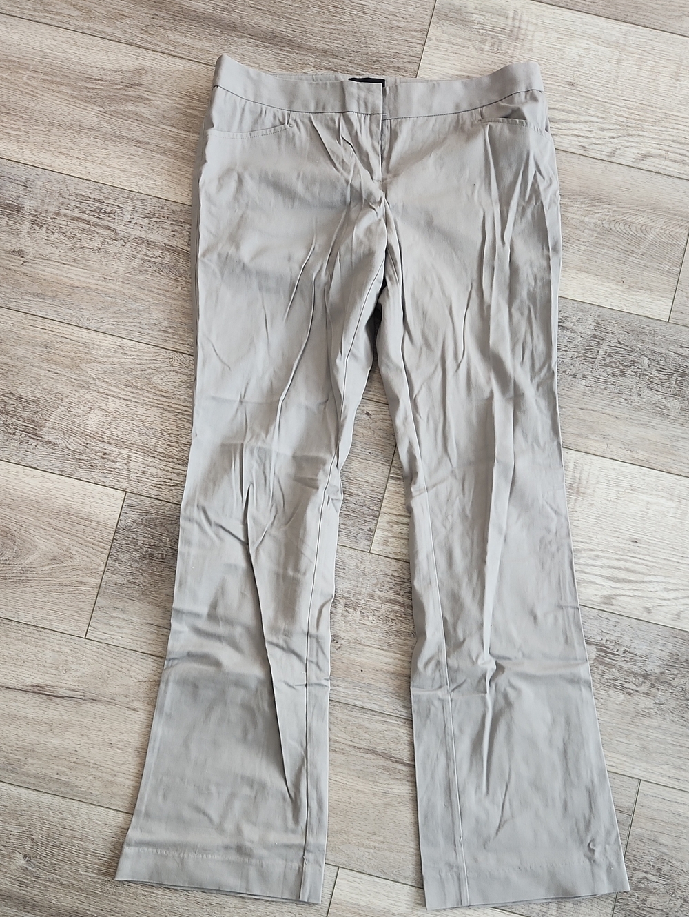 The Limited Drew Fit Light Gray Dress Pants Straight Leg